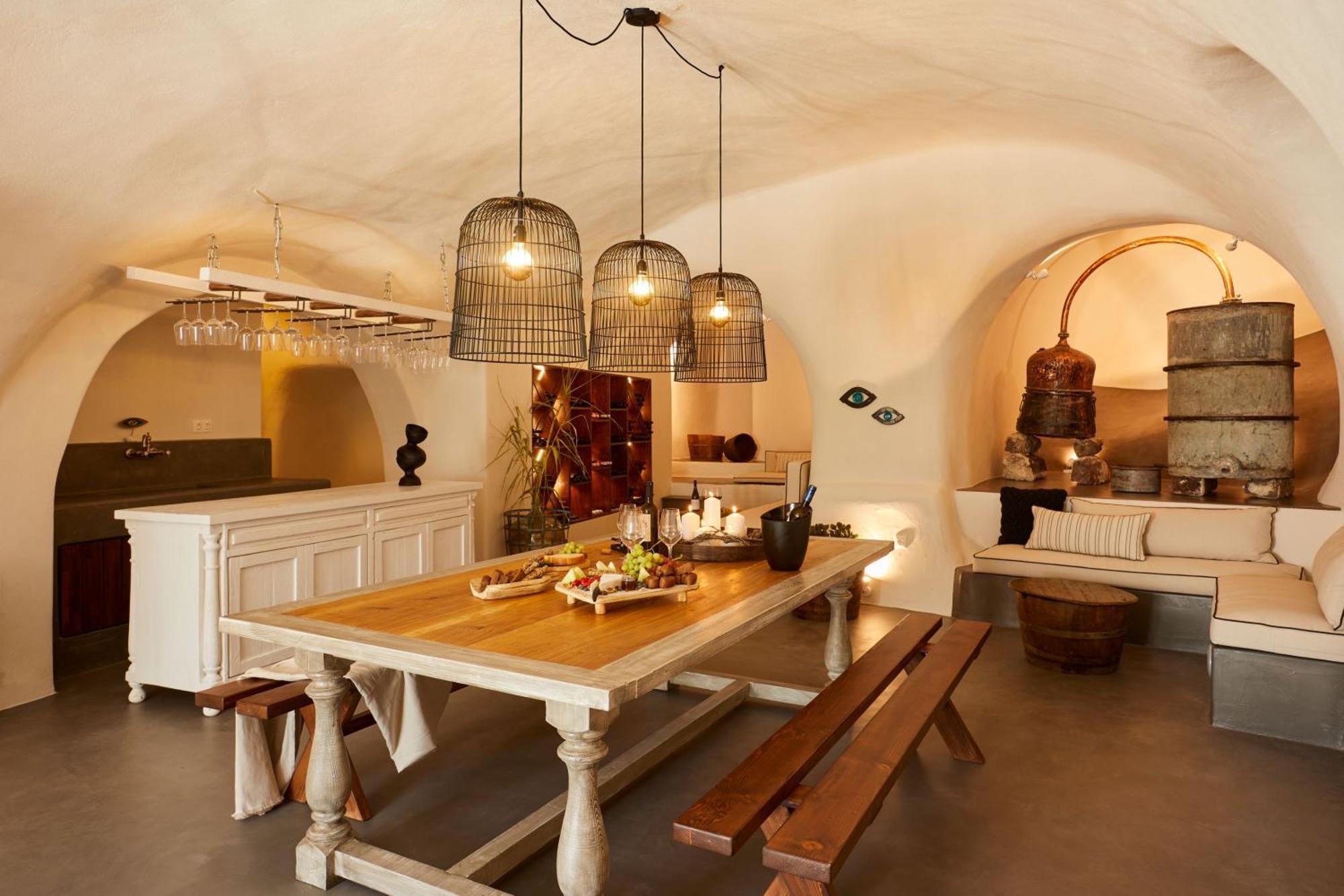 Arxegono Cave Houses Santorini Pýrgos المظهر الخارجي الصورة